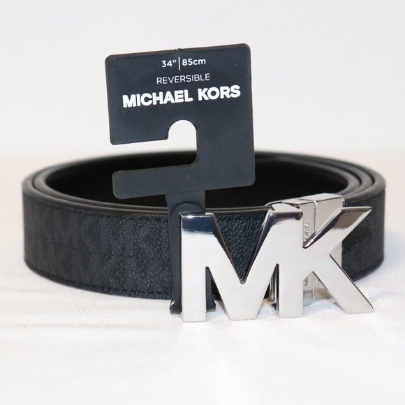 Michael Kors Other - Michael Kors Signature Monogram MK Logo Reversible Belt